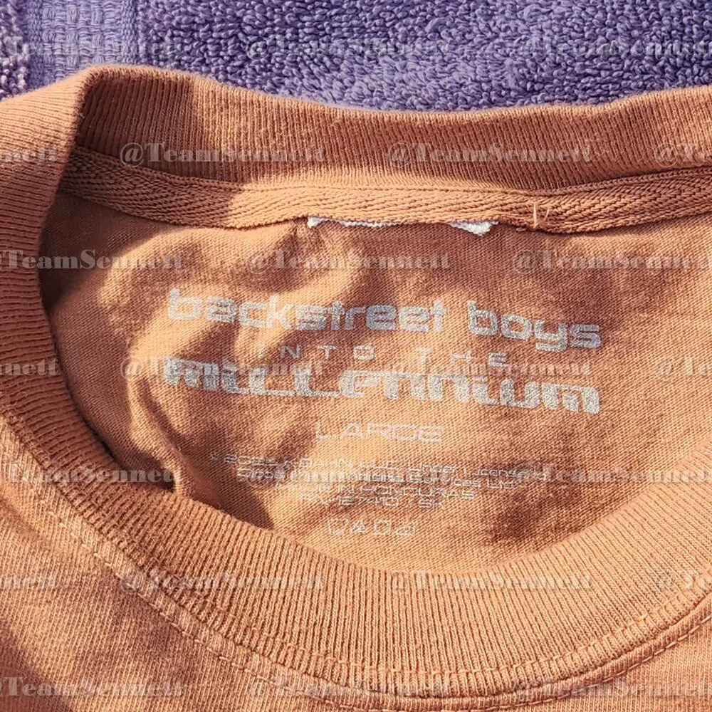 SALE - 2026 Backstreet Boys Orange Sphere Shirt // Into the Millennium Las Vegas - Picture 5 of 5